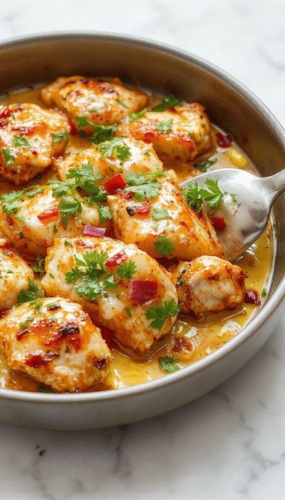 Colorful Hawaiian chicken sheet pan featuring golden-brown grilled chicken thighs topped with pineapple chunks, vibrant bell peppers, red onions, and glossy glaze, beautifully plated on a rustic wooden table styled with tropical garnishes and fresh herbs, evoking a vibrant and inviting tropical vibe.