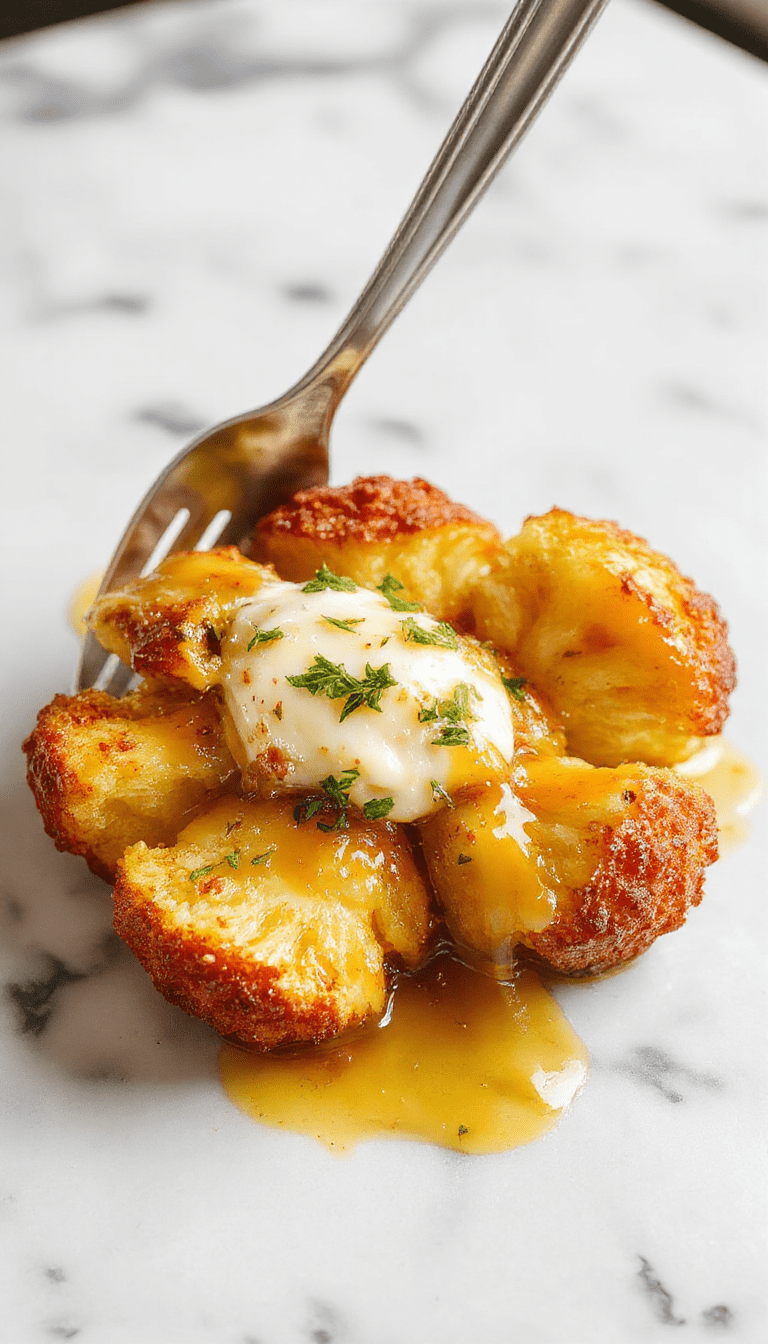 Vibrant roasted cauliflower florets drizzled with creamy tahini and golden honey, plated on a rustic white dish with a sprinkle of fresh herbs, styled for an elegant yet approachable presentation