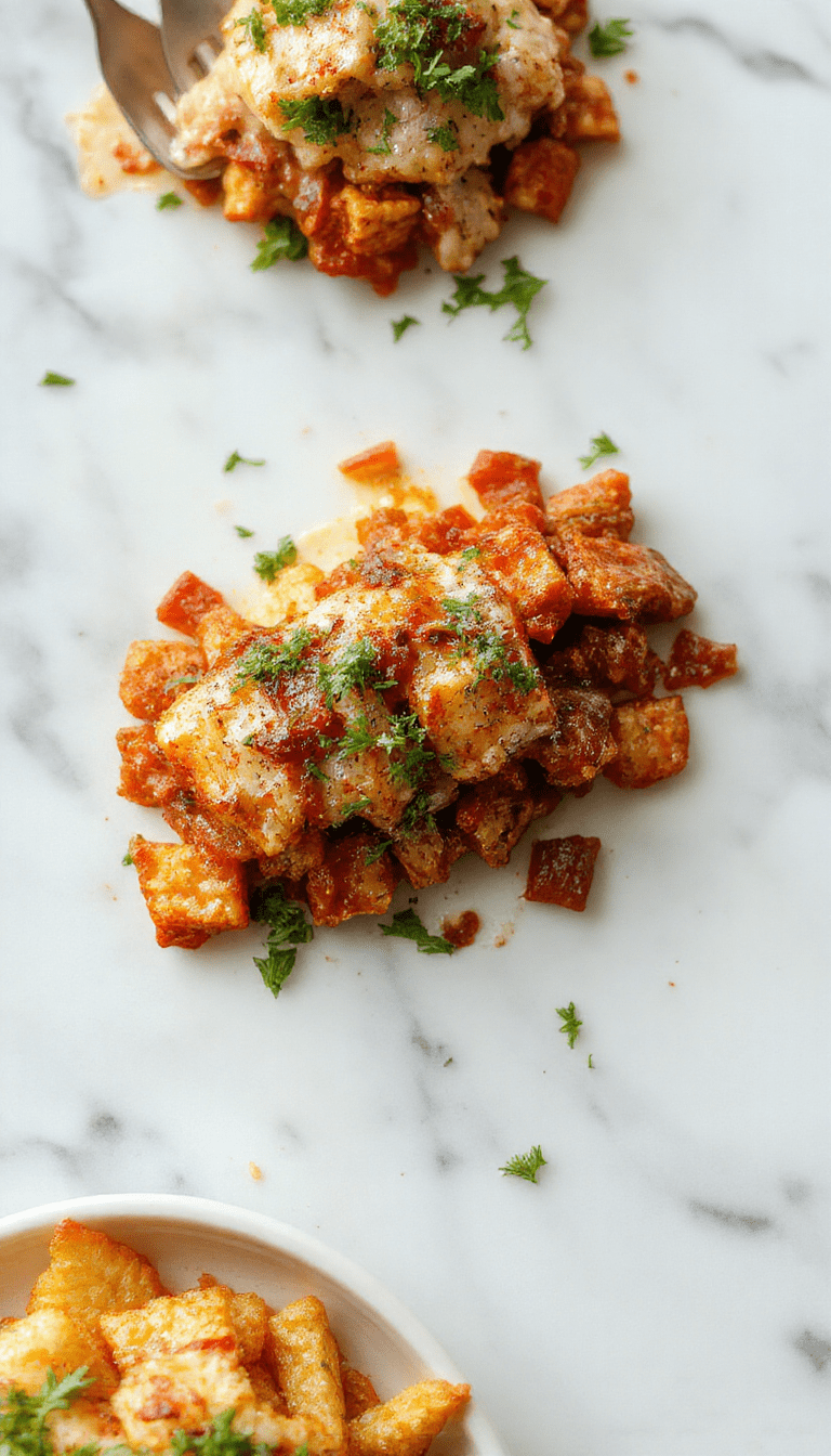 Colorful plated dinner featuring a variety of quick-cook ingredients like grilled chicken, fresh vegetables, and vibrant side dishes on a white ceramic plate, styled in a casual and inviting setting.